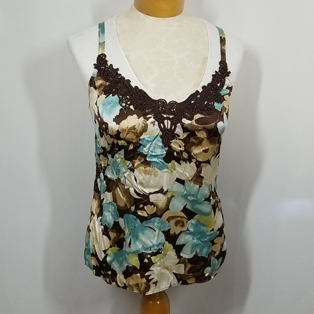 Apt. 9 Silk Floral Camisole
